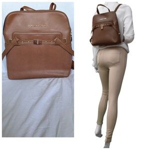 Adrienne Vittadini Convertible Snake Backpack NWOT